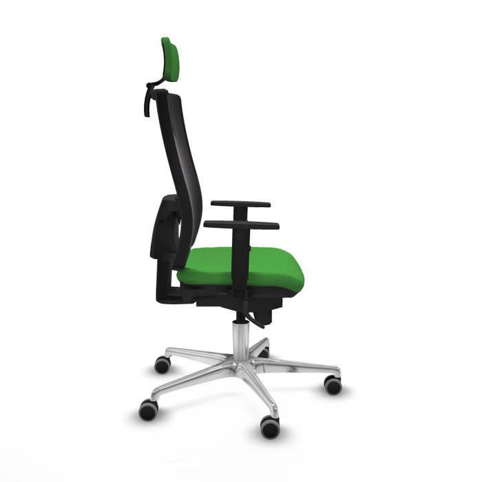 PIQUERAS Y CRESPO Silla de oficina Horna con mecanismo Sincro, Verde y Negro PIQUERAS Y CRESPO Silla de oficina Horna con mecanismo Sincro, Verde y Negro