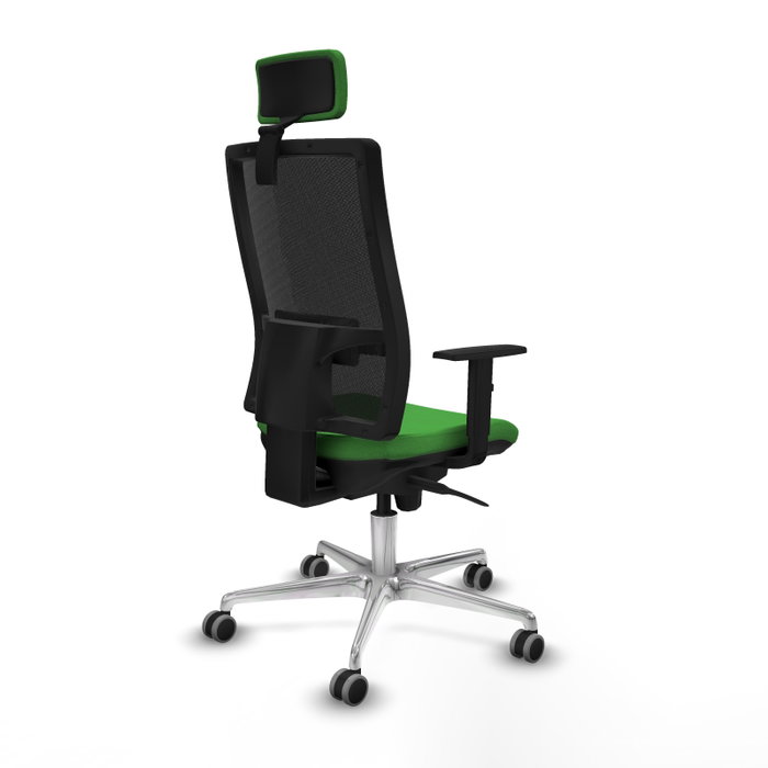PIQUERAS Y CRESPO Silla de oficina Horna con mecanismo Sincro, Verde y Negro PIQUERAS Y CRESPO Silla de oficina Horna con mecanismo Sincro, Verde y Negro