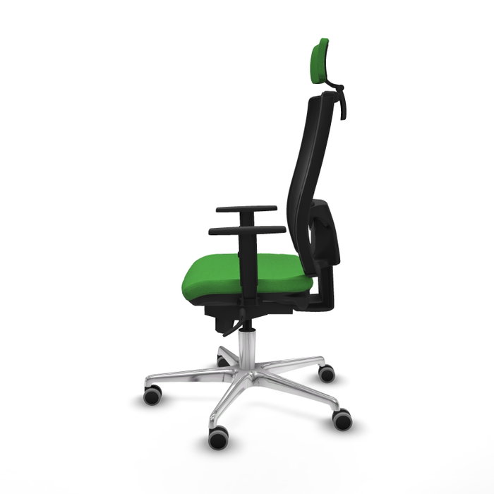 PIQUERAS Y CRESPO Silla de oficina Horna con mecanismo Sincro, Verde y Negro PIQUERAS Y CRESPO Silla de oficina Horna con mecanismo Sincro, Verde y Negro