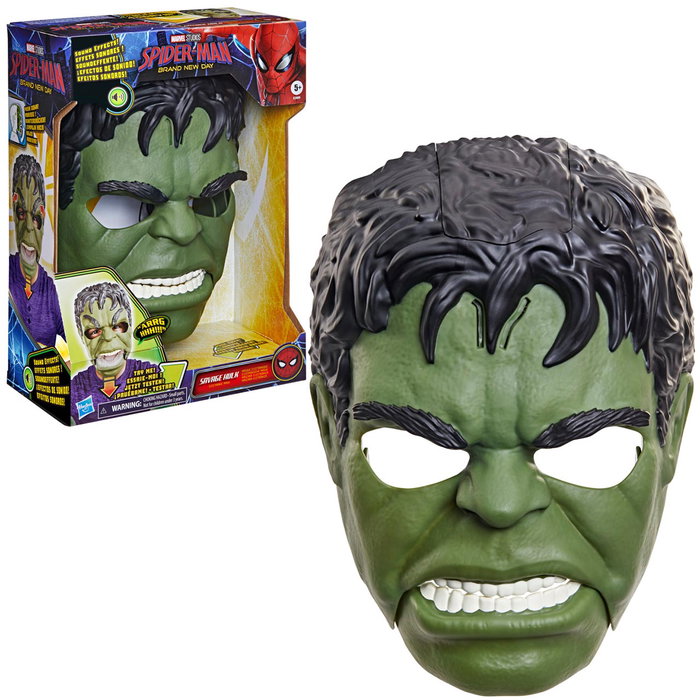 HASBRO Máscara Electrónica Savage Hulk con Sonido HASBRO Máscara Electrónica Savage Hulk con Sonido