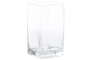 DKD Home Decor Jarrón de Cristal Transparente 10,5x10,5x20 cm