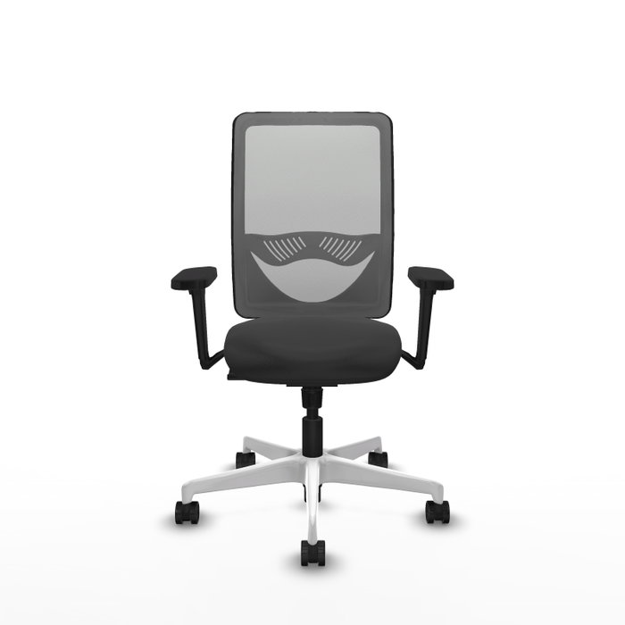 PIQUERAS Y CRESPO Silla de oficina Zulema con Mecanismo Sincro, Brazos 3D y Malla Gris PIQUERAS Y CRESPO Silla de oficina Zulema con Mecanismo Sincro, Brazos 3D y Malla Gris