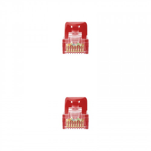 Nanocable 10.20.1802-R Cable de red Latiguillo RJ45 LSZH Cat.6A UTP AWG24 Rojo 2m