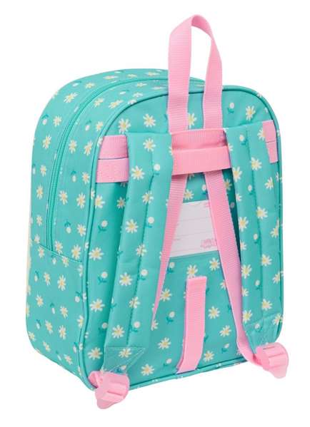 Mochila Infantil Peppa Pig Pretty flowers Amarillo Menta 22 x 27 x 10 cm