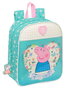 Mochila Infantil Peppa Pig Pretty flowers Amarillo Menta 22 x 27 x 10 cm