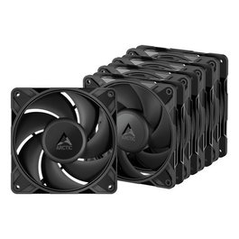 ARCTIC P12 PRO PST Ventilador 12cm Negro 5 Piezas 77 CFM 3000 RPM FDB