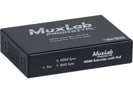 MUXLAB Transmisor HDMI HDBT UHD 4K - Emisor de Señal con Transmisión Hasta 70m en 1080p y 40m en 4K/30