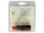 PRO CAR Enchufe de mechero de coche con borna de tornillo y fusible