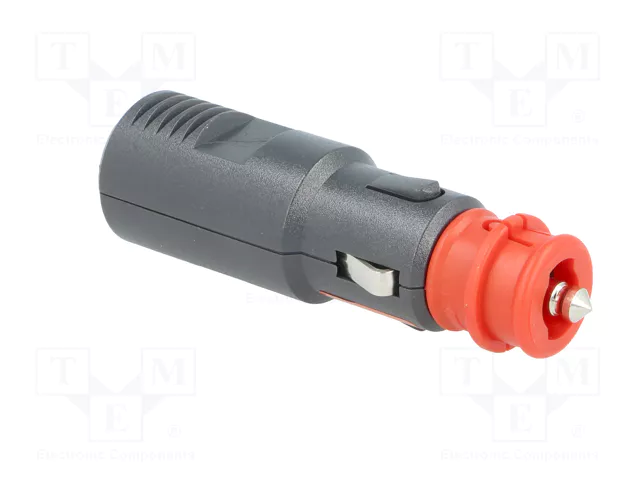 PRO CAR Enchufe de mechero de coche con borna de tornillo y fusible