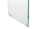 DKD Home Decor Consola de Cristal Templado Transparente 128x46.5x87 cm