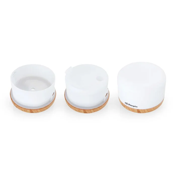 Orbegozo HUA-4000 Humidificador Ultrasónico para Aromaterapia, 400 ml, Vapor Frío, Luz Nocturna 7 Colores, Temporizador, Silencioso