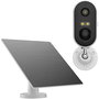 Arenti GO1 & SP2 Kit de Cámara de Vigilancia Exterior con Panel Solar, 1080p Full HD, Visión Nocturna, Detección de Movimiento, Resistente al Agua