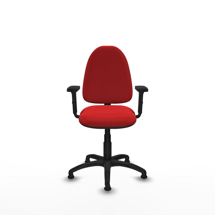 PIQUERAS Y CRESPO Silla de oficina Aýna Rojo con Brazos 2D PIQUERAS Y CRESPO Silla de oficina Aýna Rojo con Brazos 2D