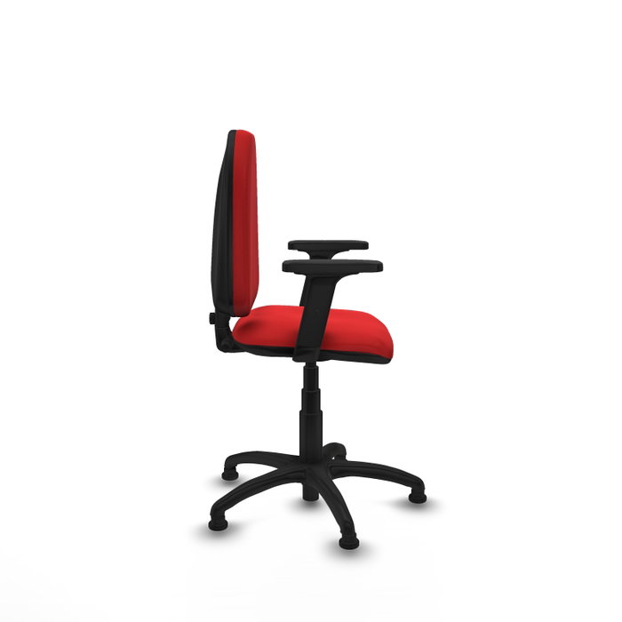 PIQUERAS Y CRESPO Silla de oficina Aýna Rojo con Brazos 2D PIQUERAS Y CRESPO Silla de oficina Aýna Rojo con Brazos 2D