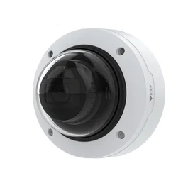 AXIS Cámara de Seguridad IP P3267-LV Interior Vandalproof 5MP (2592x1944) Día/Noche, Audio, PoE, Analíticas con Deep Learning, Lightfinder 2.0, IK10