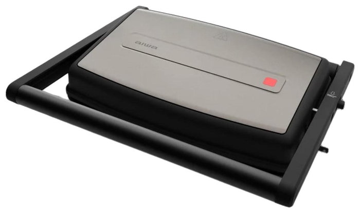 Aiwa Sandwichera Grill ASM-1500G 1500W Plateado Aiwa Sandwichera Grill ASM-1500G 1500W Plateado