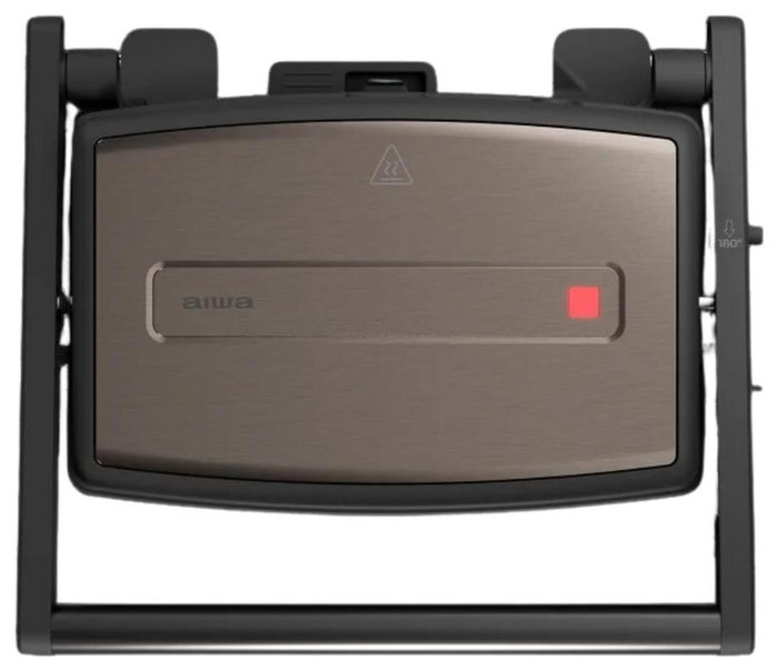 Aiwa Sandwichera Grill ASM-1500G 1500W Plateado Aiwa Sandwichera Grill ASM-1500G 1500W Plateado