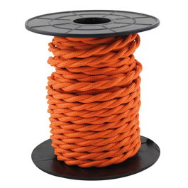 GSC Evolution Cable textil trenzado 10M (2x0.75mm) Naranja