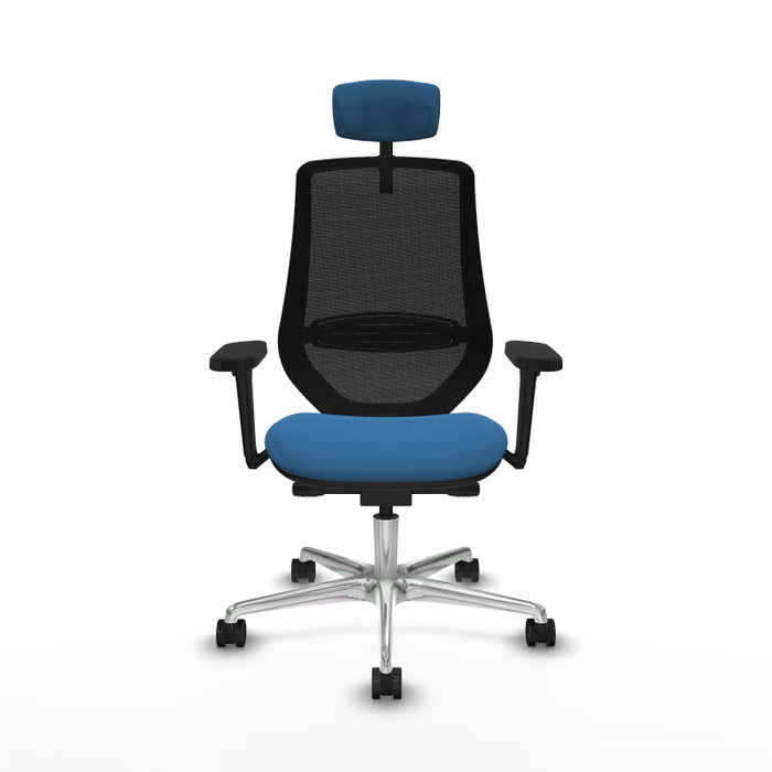 PIQUERAS Y CRESPO Silla de oficina Mardos Azul claro y Negro PIQUERAS Y CRESPO Silla de oficina Mardos Azul claro y Negro