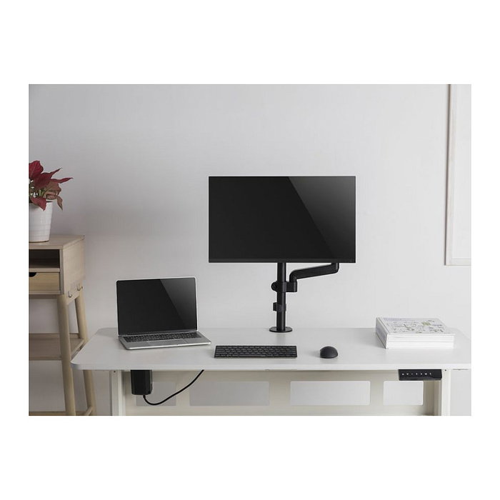 EQUIP Soporte de escritorio para monitor 17"-32", Abrazadera, 9 kg, 360 grados, Negro, 100x100 mm EQUIP Soporte de escritorio para monitor 17"-32", Abrazadera, 9 kg, 360 grados, Negro, 100x100 mm