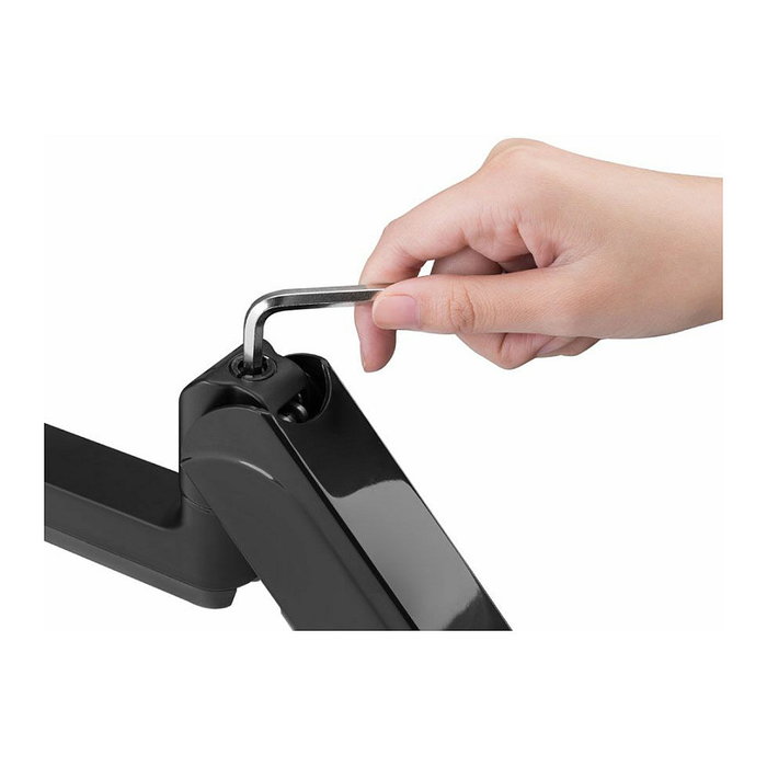 EQUIP Soporte de escritorio para monitor 17"-32", Abrazadera, 9 kg, 360 grados, Negro, 100x100 mm EQUIP Soporte de escritorio para monitor 17"-32", Abrazadera, 9 kg, 360 grados, Negro, 100x100 mm
