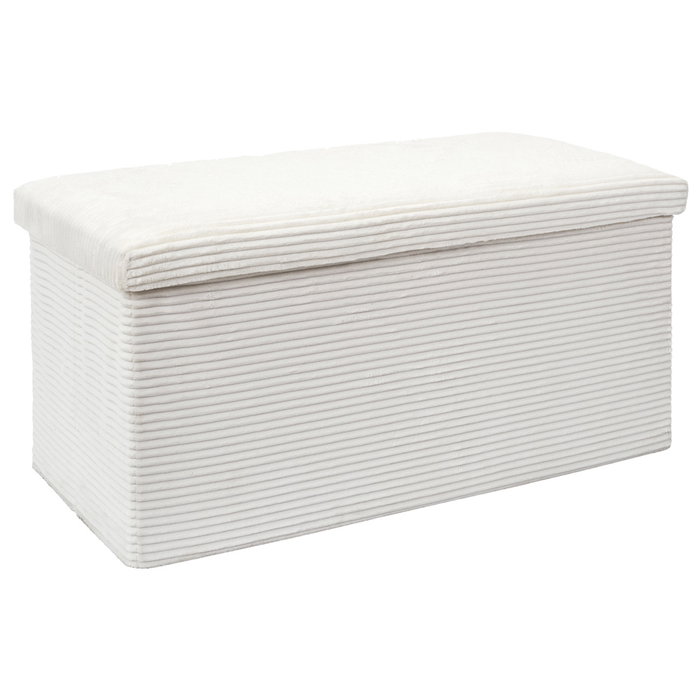 Home Deco Factory Banco-puf Plegable Scott Beige Home Deco Factory Banco-puf Plegable Scott Beige