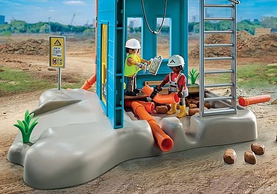 Playmobil Obreros y obra - 71650