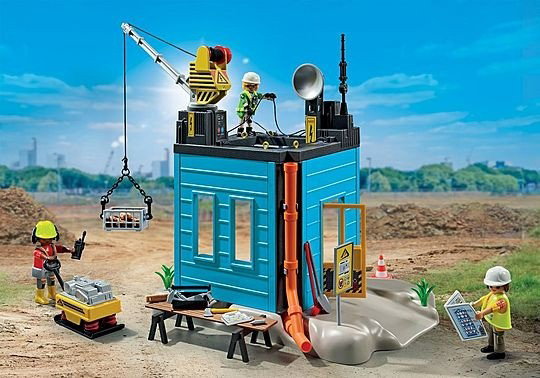 Playmobil Obreros y obra - 71650