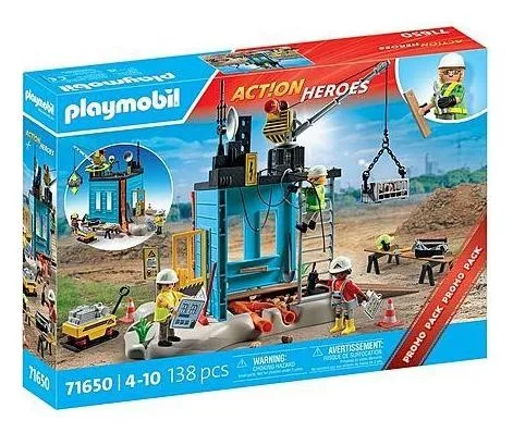 Playmobil Obreros y obra - 71650