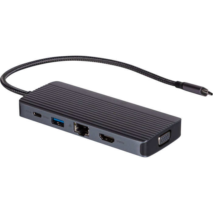 ICY BOX IB-DK4040a-CPD Docking Station 10 en 1 USB-C Plata ICY BOX IB-DK4040a-CPD Docking Station 10 en 1 USB-C Plata