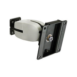 Ergotron 100 Series Wandhalterung, doppelt schwenkbar, 61 cm (24 Zoll), 10.4 kg, Neigung 0-180 Grad, VESA 75x75 100x100 mm, grau/schwarz