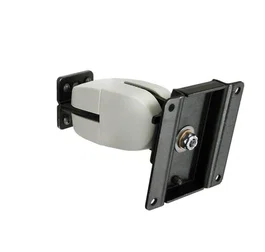 Ergotron 100 Series Wandhalterung, doppelt schwenkbar, 61 cm (24 Zoll), 10.4 kg, Neigung 0-180 Grad, VESA 75x75 100x100 mm, grau/schwarz