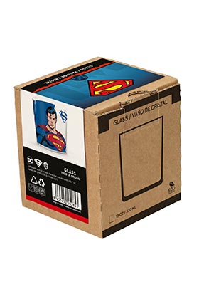 Superman Vaso Cristal Dc Universe Superman Vaso Cristal Dc Universe