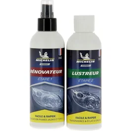 Michelin Kit Experto para Renovación Óptica de Faros - Rápida y Fácil Restauración de Transparencia y Brillo Original