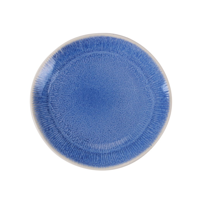 La Mediterranea Plato de Postre Calobra Azul ø16.6cm