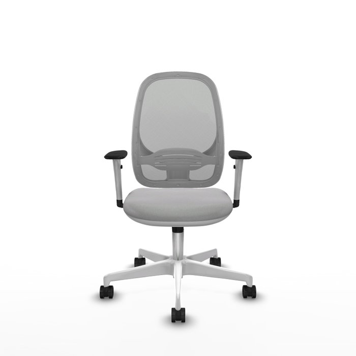 PIQUERAS Y CRESPO Silla de oficina Cilanco con mecanismo Sincro Gris claro PIQUERAS Y CRESPO Silla de oficina Cilanco con mecanismo Sincro Gris claro