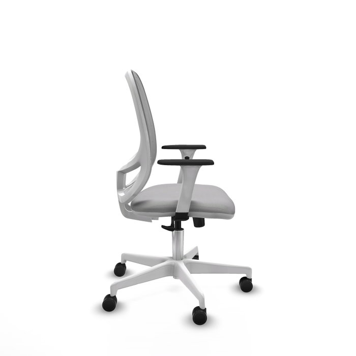 PIQUERAS Y CRESPO Silla de oficina Cilanco con mecanismo Sincro Gris claro PIQUERAS Y CRESPO Silla de oficina Cilanco con mecanismo Sincro Gris claro