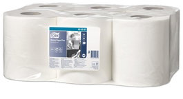 Tork Rollo Papel de Secado Extra 2 Capas 120 m x 20,5 cm Gofrado Blanco - Pack de 6 Unidades