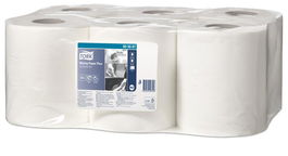 Tork Rollo Papel de Secado Extra 2 Capas 120 m x 20,5 cm Gofrado Blanco - Pack de 6 Unidades
