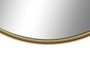 DKD Home Decor Espejo Dorado Metal Cristal 60 x 70 x 2.5 cm