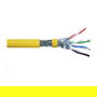 ROLINE 21.15.0005 Cable S/FTP KAT8/KL.I Cat8 SF/UTP (S-FTP) Amarillo 100 m
