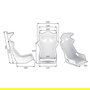 OMP Asiento Racing Baquet Prototipo FIA 8855-1999, Modelo OMPHA0-0745-A01-071 para Motorsport, Competición y Circuito