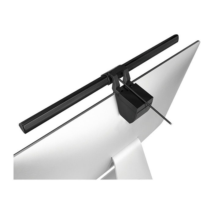 LogiLink Barra de Luz LED USB para Lectura Electrónica en Pantalla, Negro