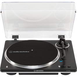 Audio-Technica AT-LP70XBTBS Tocadiscos Bluetooth Negro/Plata