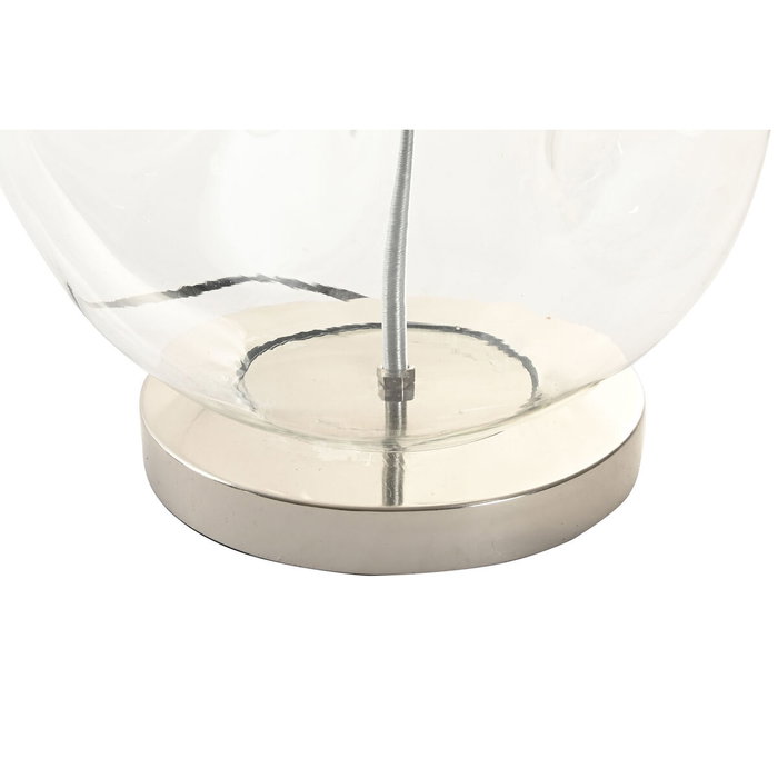 DKD Home Decor Lámpara de Sobremesa de Cristal Orgánico