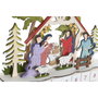 DKD Home Decor Calendario de Adviento de Madera con LED, Set de 2 unidades surtidas