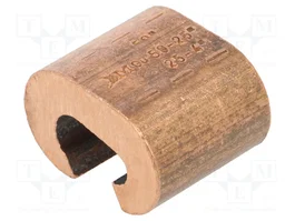 BM GROUP Conector de abrazadera lateral tipo C de cobre 50mm2 1/0AWG
