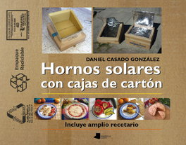 Hornos solares con cajas de cartón, Daniel Casado - Pamiela Editorial