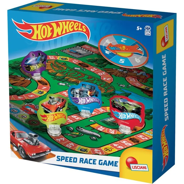 Liscianigiochi Speed Goose Hot Wheels - Juego de mesa para 2 a 4 jugadores, a partir de 5 años (LIS1737200178698) Liscianigiochi Speed Goose Hot Wheels - Juego de mesa para 2 a 4 jugadores, a partir de 5 años (LIS1737200178698)