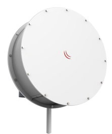 MikroTik Kit Sleeve30 para antena parabólica mANT30 - Mejora rendimiento enlace punto a punto, reduce interferencia y carga viento